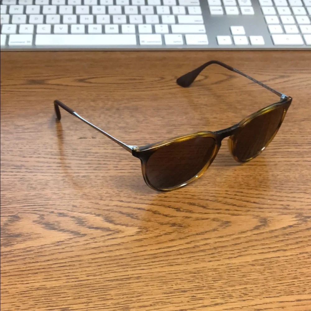 Ray-Ban Erika RB4171 Brown Sunglasses (RX unknown) - Picture 8 of 8